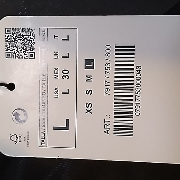 Zara Woman Black/Gray Distressed 4 Pocket Top Hook Lined Jacket. Sz Large. NWT - Picture 15 of 16